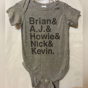 Backstreet Boys Onesie